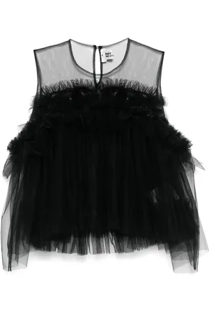 NOIR KEI NINOMIYA Blusa con ruches