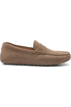 HUGO BOSS Mocassini in pelle scamosciata