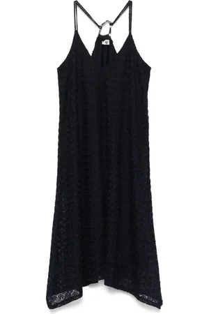 Twin-Set Abito corto a crochet