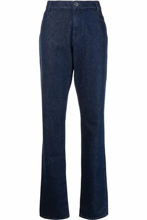 RAF SIMONS Jeans dritti a vita alta