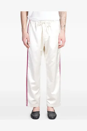 BODE Pantaloni sportivi con dettaglio a righe