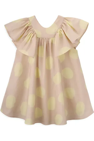 KNOT Abito con stampa Lemon Big Dots
