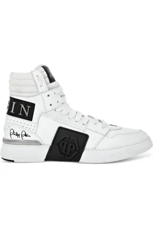 Philipp Plein Sneakers alte con applicazione logo