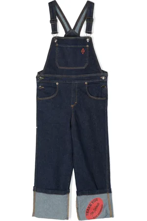 The Animals Observatory Salopette denim Mule