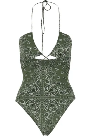 MC2 SAINT BARTH Costume da bagno con stampa bandana