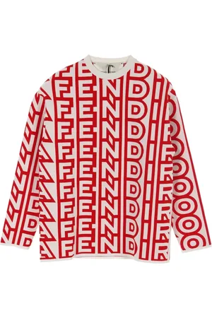 Fendi X Marc Jacobs Maglione con logo jacquard anni 2010