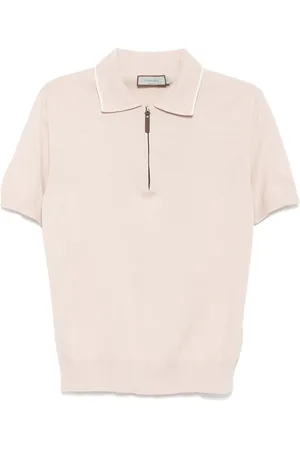 CANALI Polo con zip