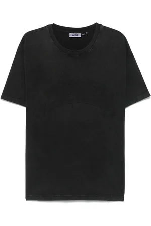 GCDS T-shirt effetto schiarito