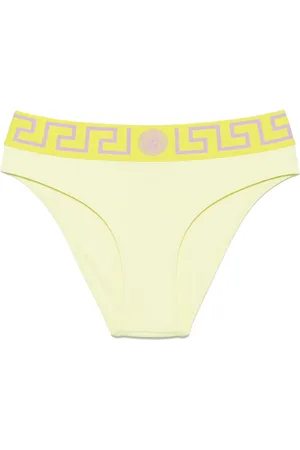 VERSACE Slip bikini con motivo Greca
