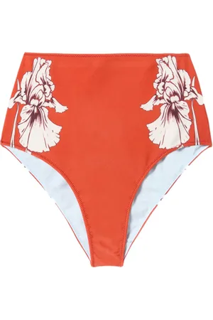 La DoubleJ Slip bikini con stampa a fiori