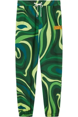 Puccini Pantaloni sportivi con stampa Marmo