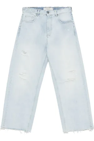 Golden Goose Jeans con effetto vissuto