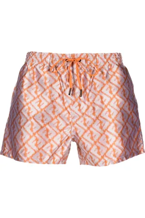 Fendi Costume da bagno con stampa monogramma