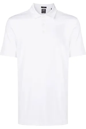 HUGO BOSS Polo in cotone biologico con logo