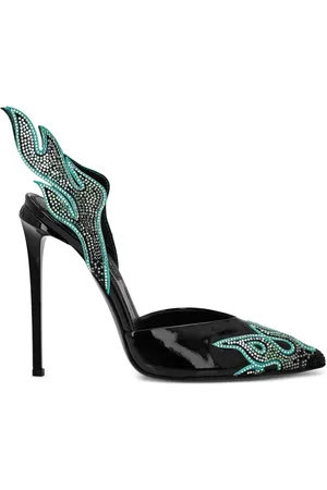 Philipp Plein Pumps con fiamma 120mm