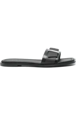 Calvin Klein Sandali slides in pelle