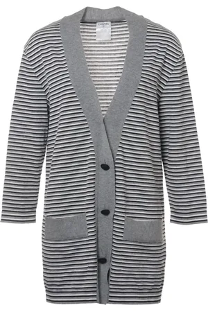 CHANEL Cardigan a righe