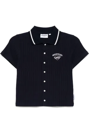 Chocoolate Polo in maglia a coste