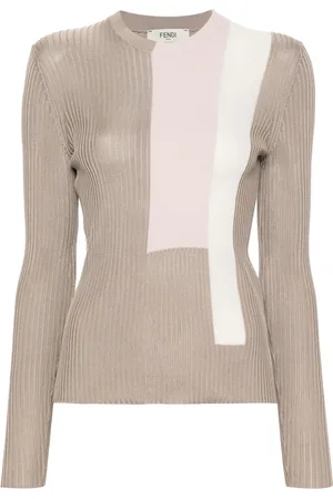 Fendi Maglione con design color-block
