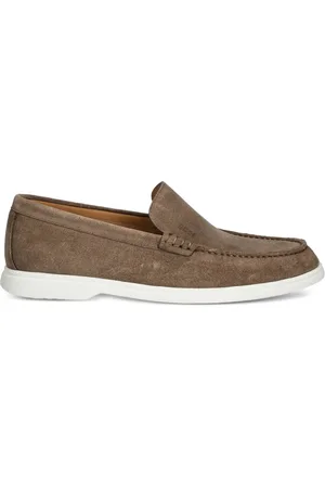 HUGO BOSS Mocassini in pelle scamosciata