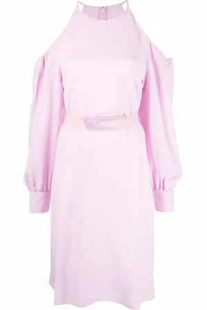 Stella McCartney Abito midi con spalle scoperte
