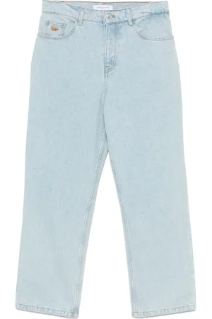 Maison Kitsuné Jeans con ricamo