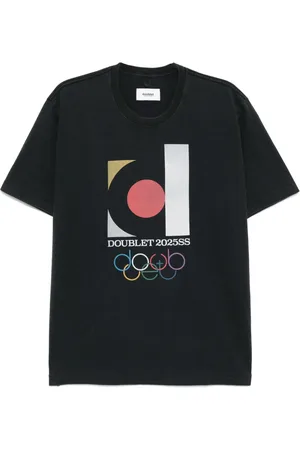 DOUBLET T-shirt con stampa grafica