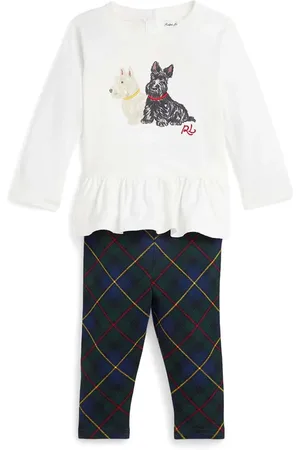 Ralph Lauren Set top e pantaloni con stampa
