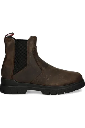 HUGO BOSS Stivaletti in pelle