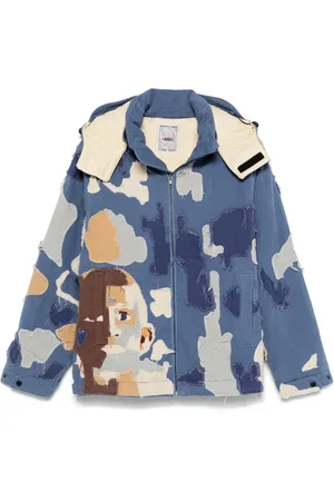 KIDSUPER STUDIOS Giacca con design patchwork