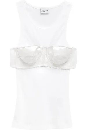 Vaquera Top con dettaglio reggiseno