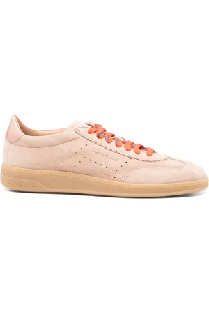 santoni Sneakers in pelle scamosciata