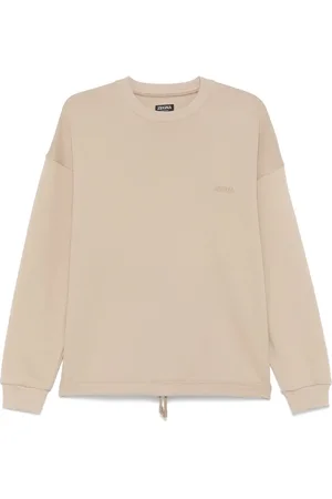 Ermenegildo Zegna Felpa con logo ricamato