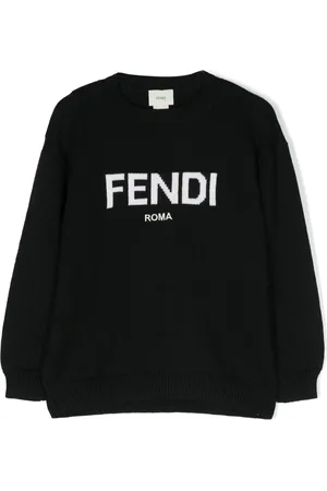 Fendi Maglione girocollo con logo