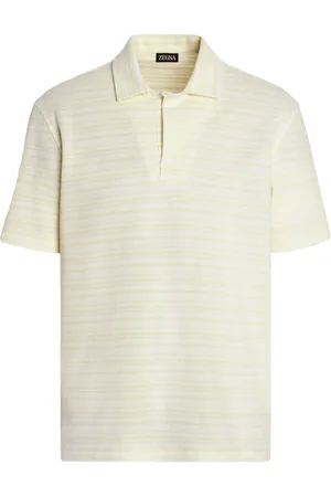 Ermenegildo Zegna Polo in cotone con ricamo logo