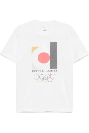 DOUBLET T-shirt 2025Ss con logo