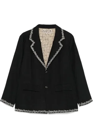 Kartik Research Blazer con ricamo