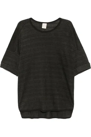 JAN JAN VAN ESSCHE T-shirt a righe con maniche corte