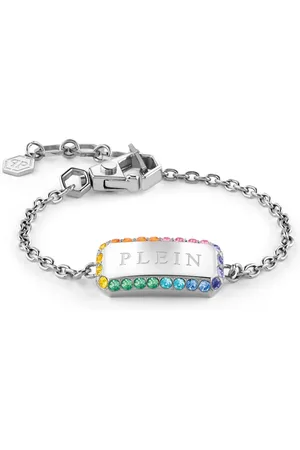 Philipp Plein Bracciale Crystal Tag