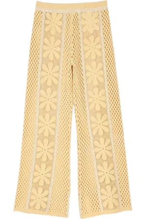 Sandro Pantaloni con ricamo