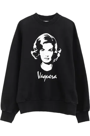 Vaquera Felpa con stampa grafica