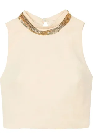 Sandro Top in lino e cotone
