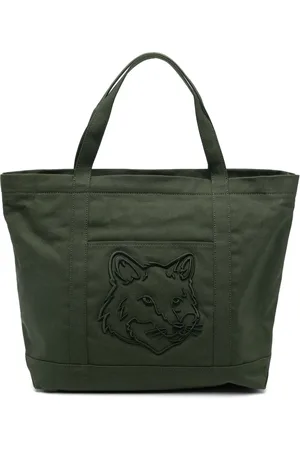 Maison Kitsuné Borsa tote Fox Head grande