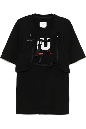 DOUBLET T-shirt con inserto gilet