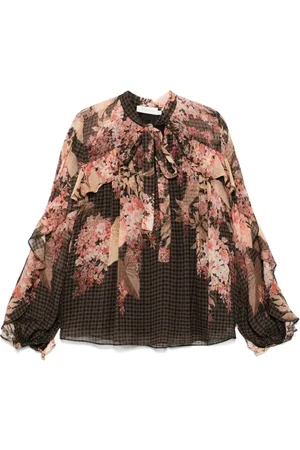 ZIMMERMANN Blusa Illuminate Flutter