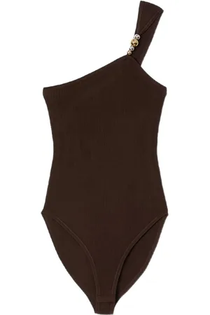 Sandro Body asimmetrico con dettaglio perline