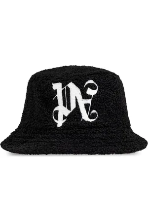Palm Angels Cappello bucket con monogramma