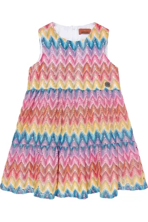 Missoni Abito in maglia con motivo chevron