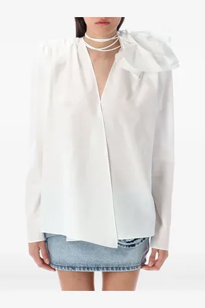 MAGDA BUTRYM Camicia a portafoglio con applicazione a fiori