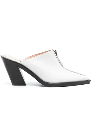 Elleme Mules Eclair 85mm in pelle